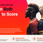 Betano Sign-Up Offer: get 40/1 on BTTS In Arsenal vs PSG